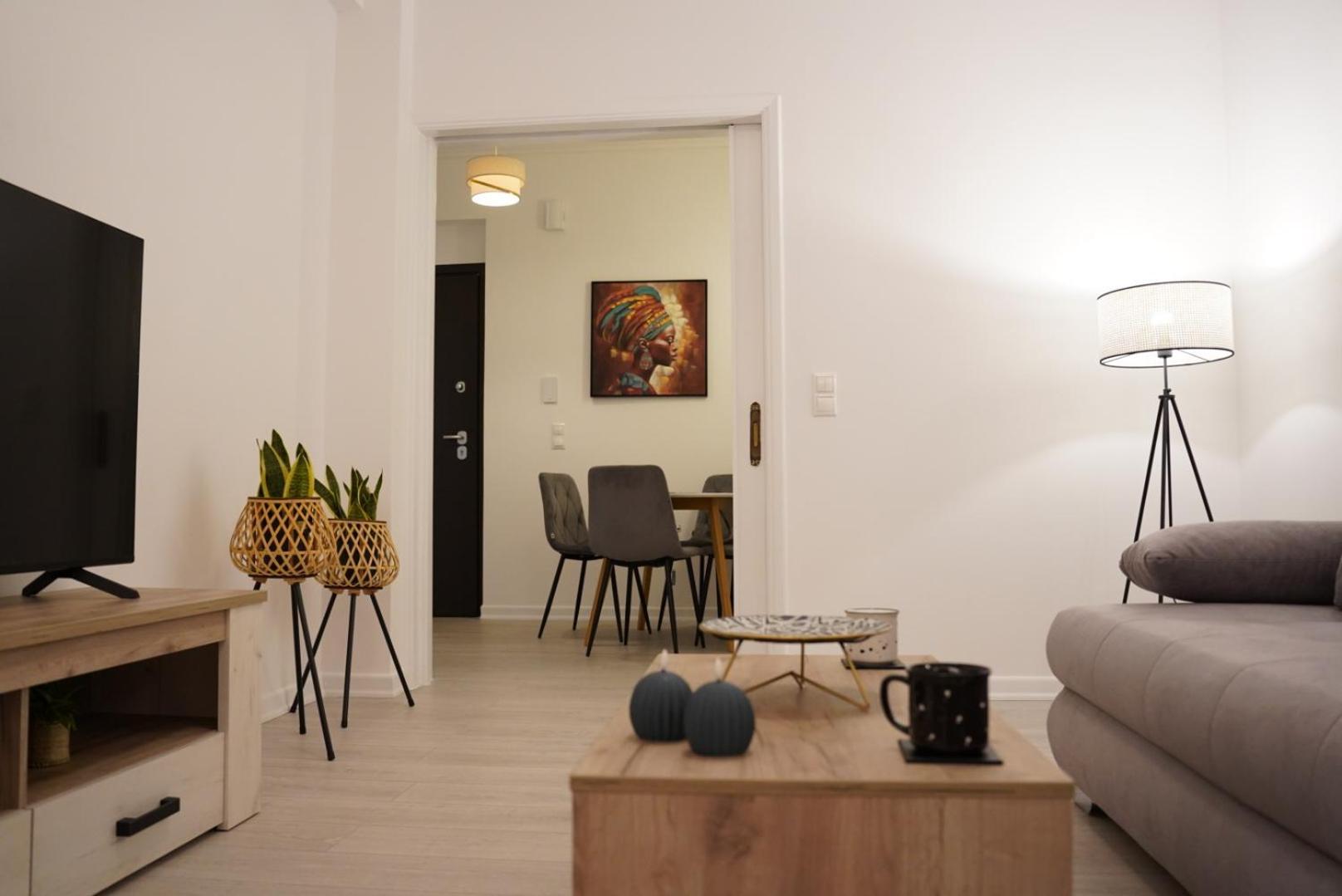 Bright & Cozy Apartment, أثينا المظهر الخارجي الصورة